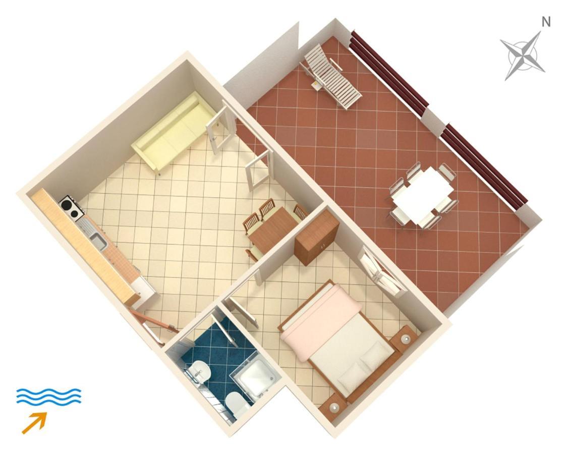 Apartment Tri Zala 174B Zrnovo 외부 사진